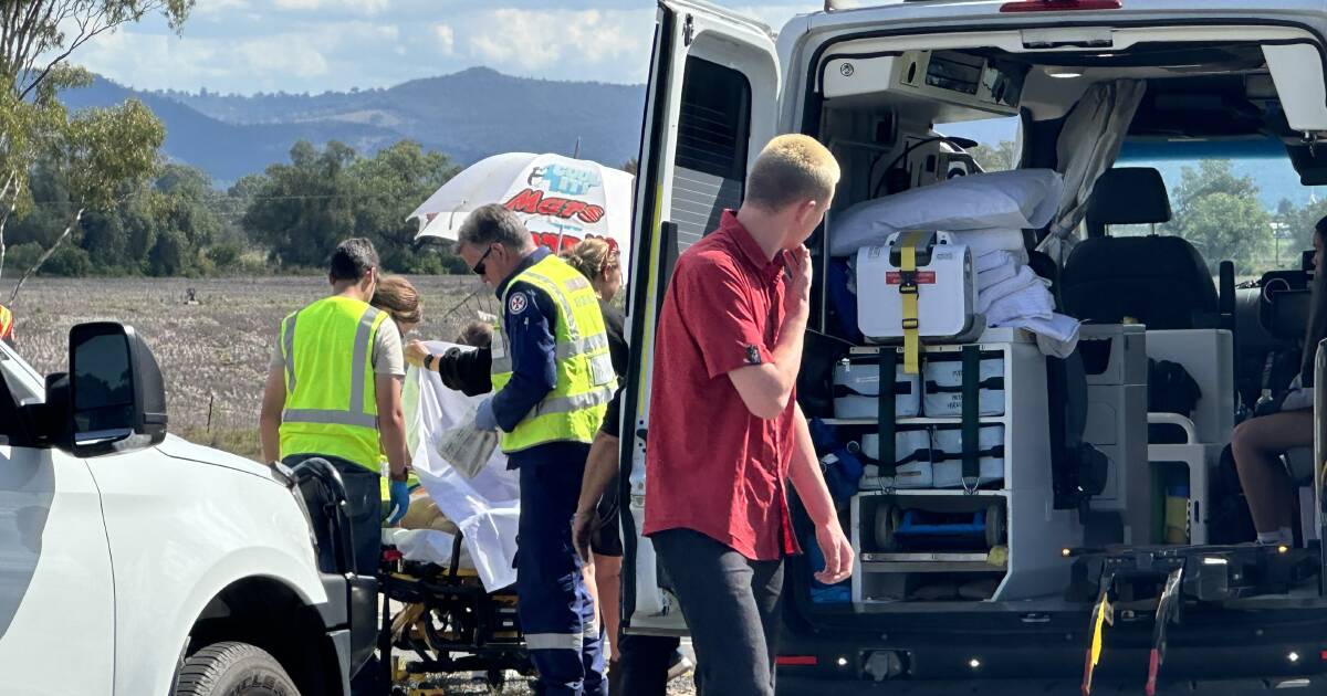 Emergency services rush to scene of head-on crash at Scone bypass