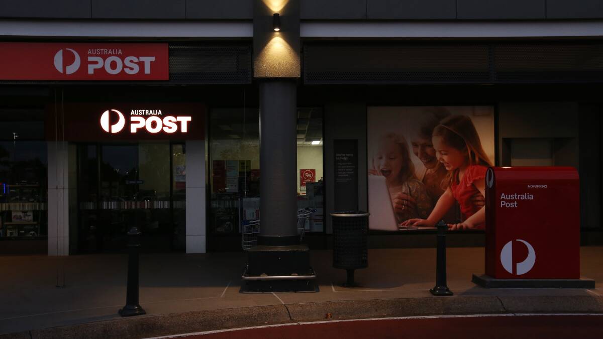The post office at Stockland Glendale will close permanently on September 29. Picture by Simone De Peak