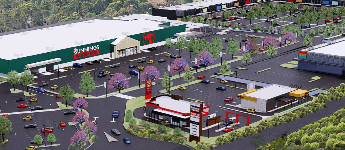 A concept design for the Life and Home retail centre at Morisset. Picture supplied