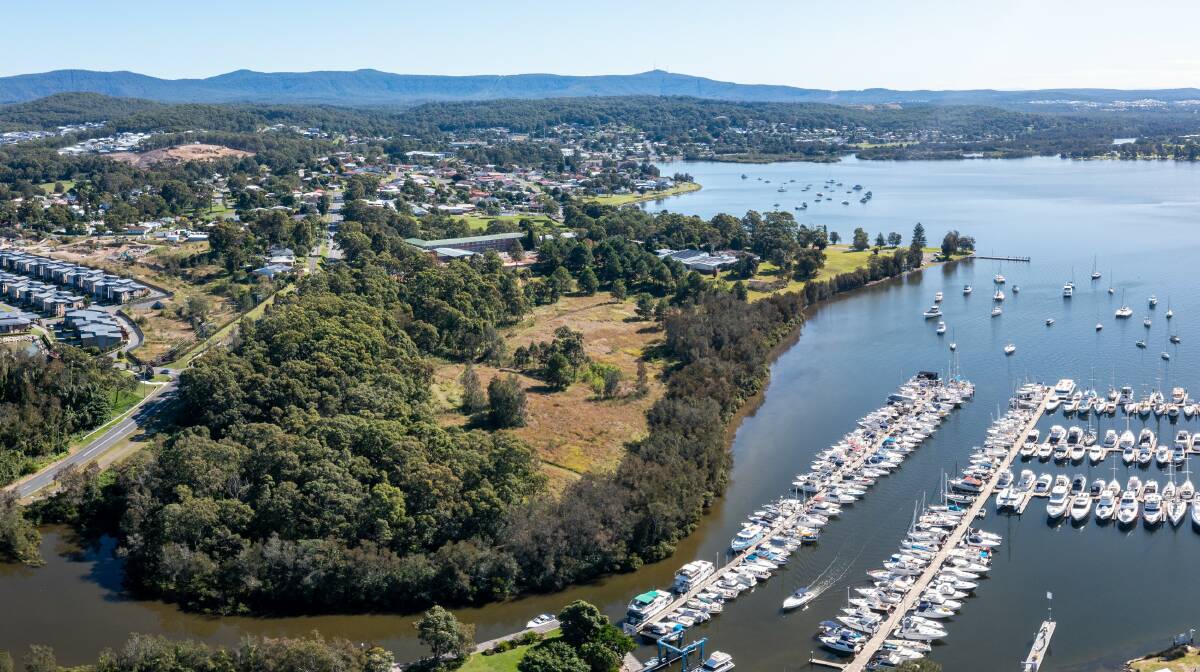 UP FOR GRABS: The Booragul site Lake Macquarie council wants to lease out for tourism. Picture: Supplied
