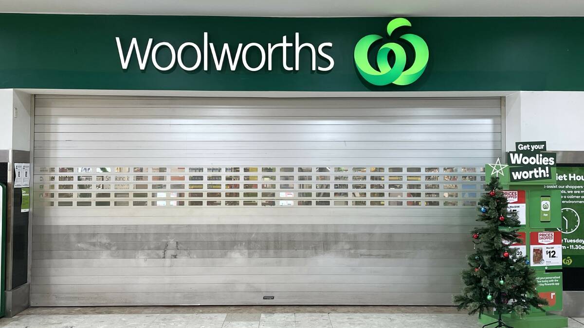 A woman has suffered fatal injuries in a workplace incident at Woolworths Jesmond, the store is closed today. Picture by Marina Neil.