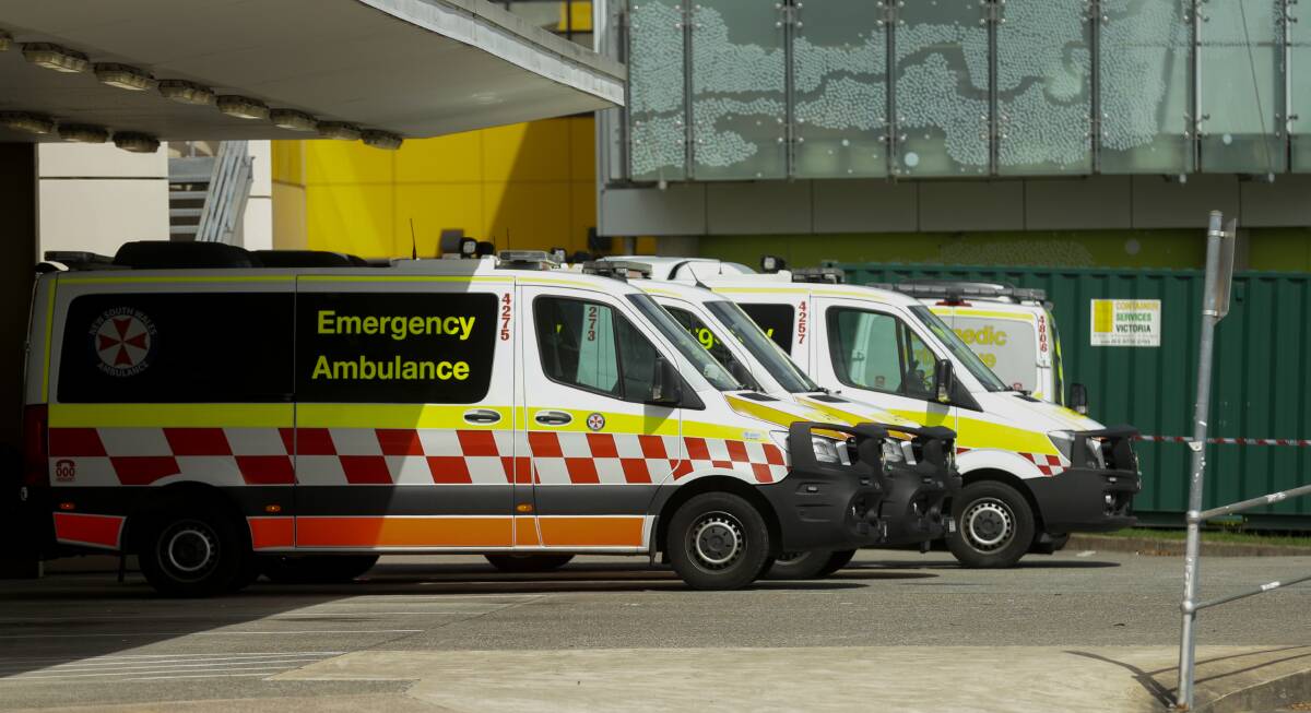 BAY BACK-UP: Paramedics report significant wait times and 'ramping' while trying to offload patients at John Hunter Hospital. Photo: File 