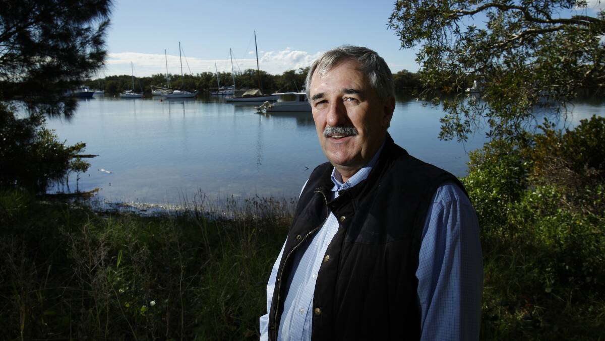 MONEY'S TIGHT: Port Stephens Council councillor Steve Tucker. Picture: Max Mason-Hubers