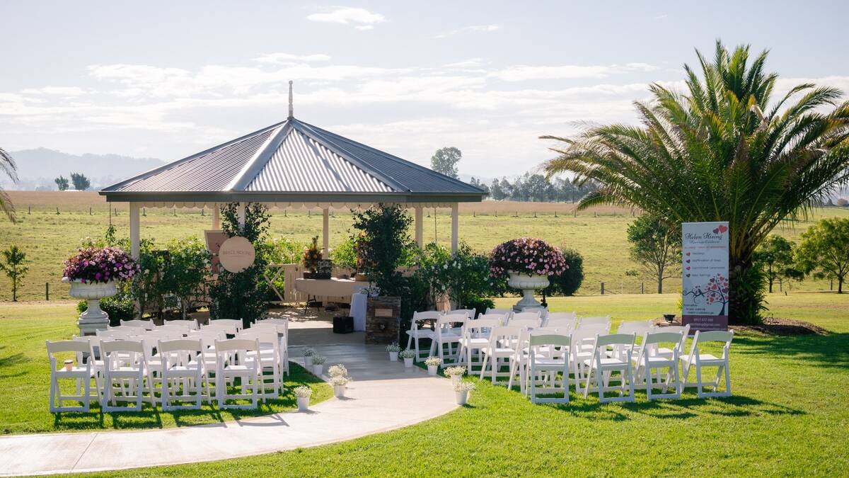 The wedding venue operator announced in an email to the brides that it would have to cancel their events. Picture: Calvin Estate.