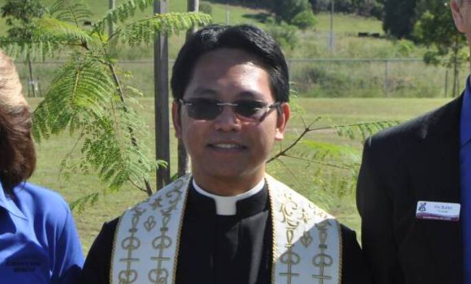 Father Shelwin Fernandez has been stood down from Nambucca Valley Parish. Picture by Stephen Katte 