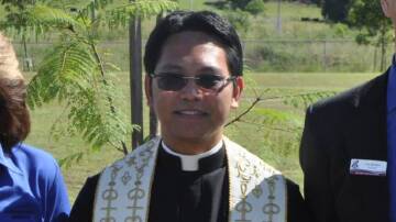 Father Shelwin Fernandez has been stood down from Nambucca Valley Parish. Picture by Stephen Katte 
