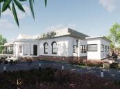 Concept designs for the Awaba House revitalisation project. Picture supplied 