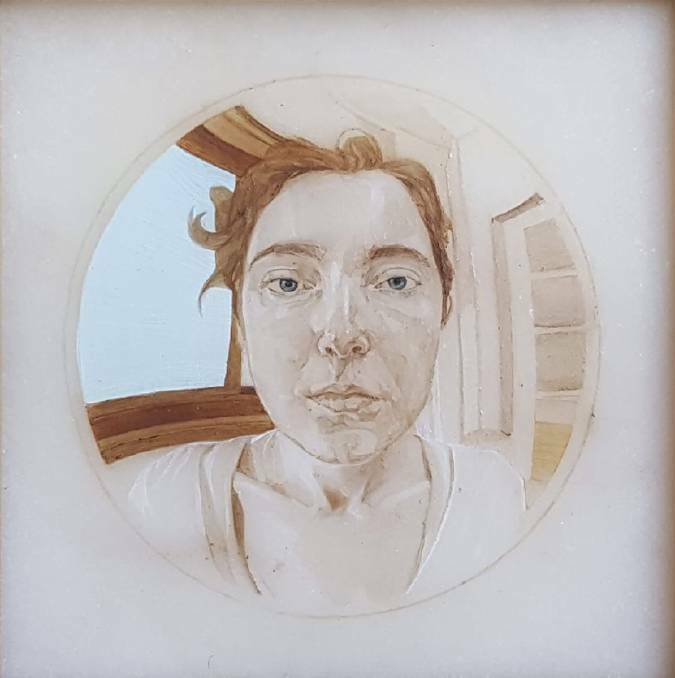  Natasha Walsh's work Within the Studio (self-portrait) won the main Kilgour Prize. 

