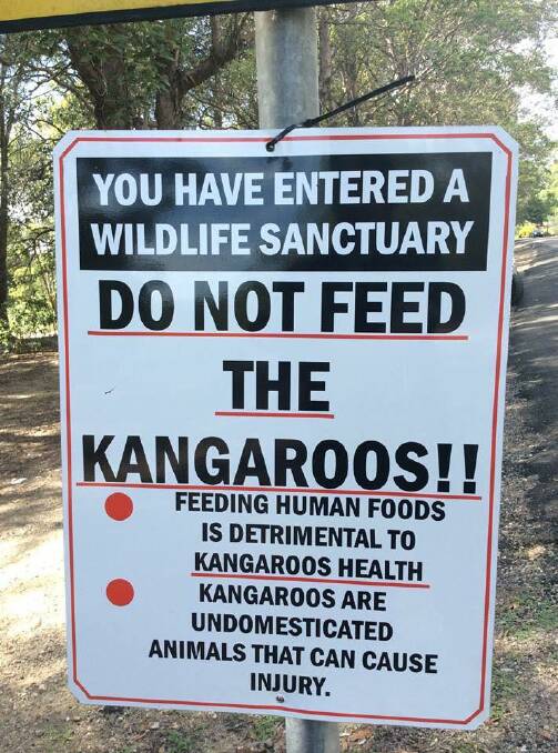Balancing raw tourism with kangaroo claws
