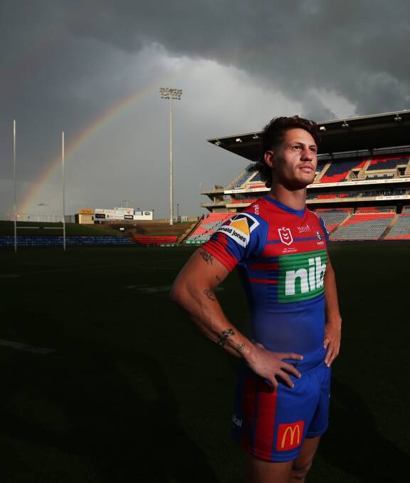 IN DEMAND: Newcastle fullback Kalyn Ponga is a recruitment target for Dolphins coach Wayne Bennett ahead of 2023. Picture: Simone De Peak