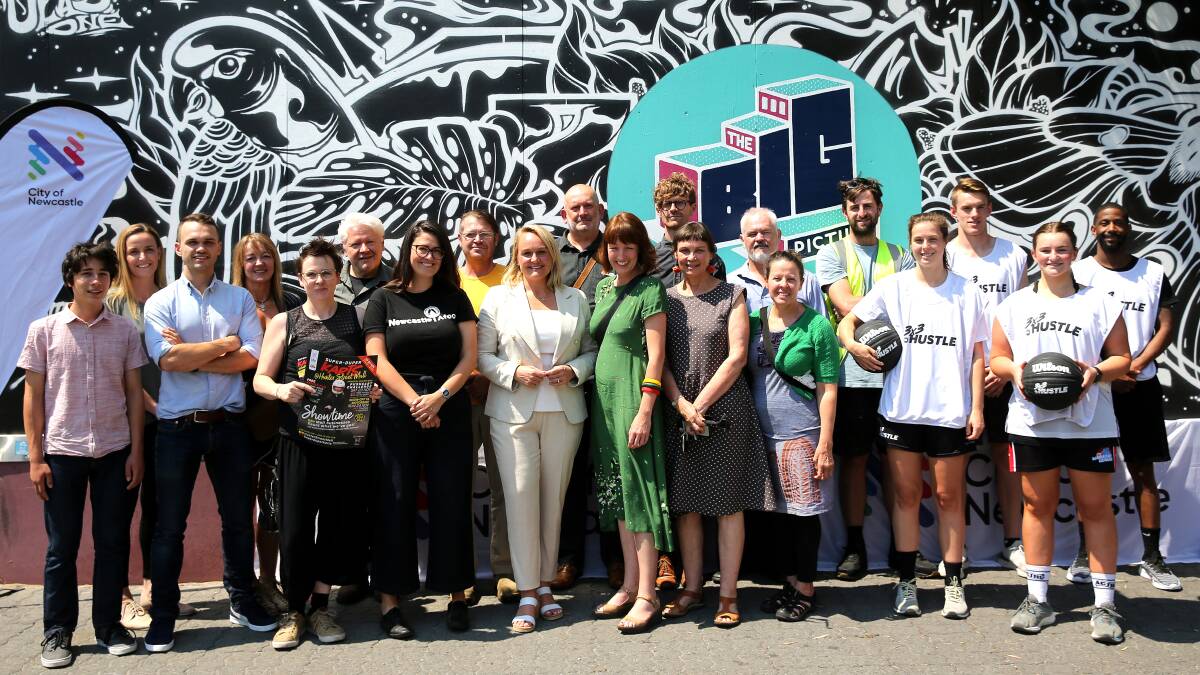 BIG CROWD:Funding recipients include Playground Parks, Makers & Traders and the Newcastle Live Music Taskforce. See the full list at newcastleherald.com.au.