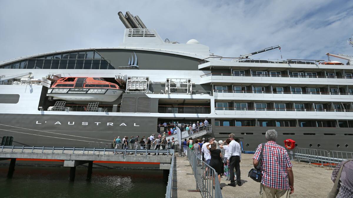 cruise ships leaving newcastle