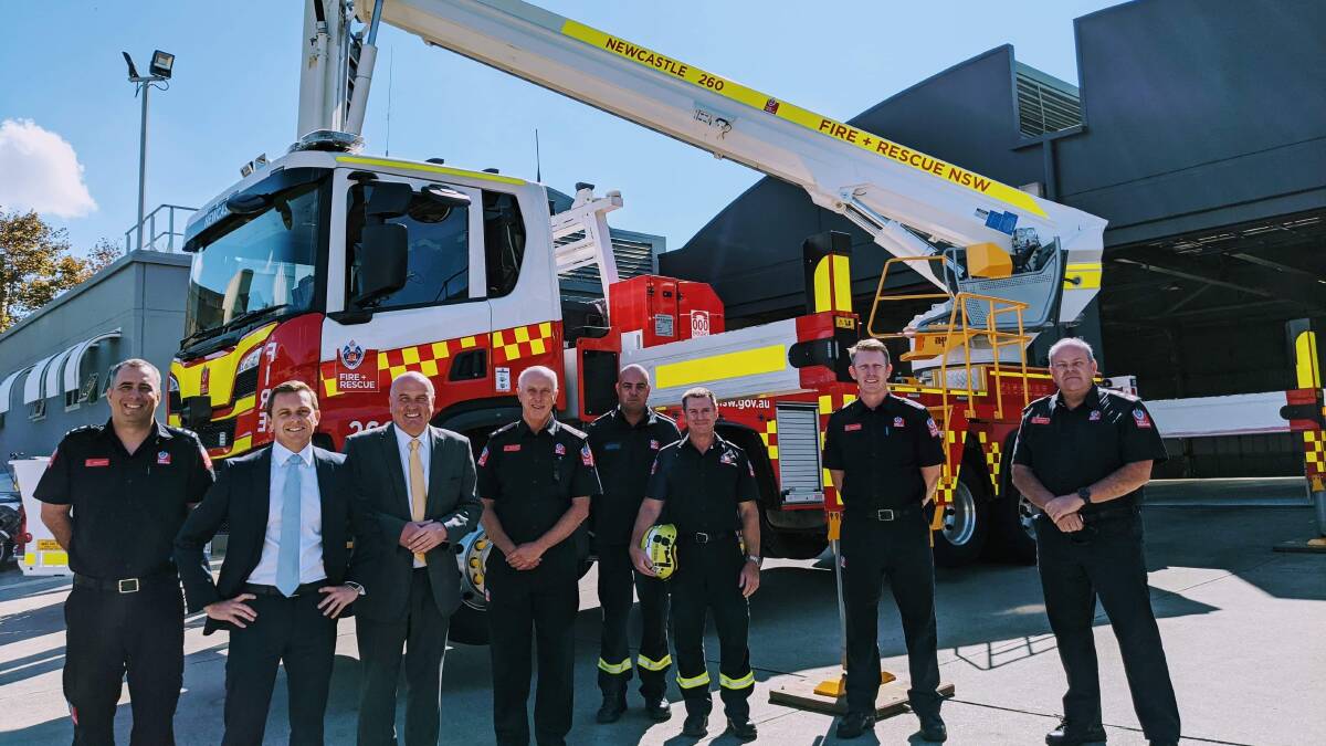 $2.3m to help Newcastle fire crews hit new heights