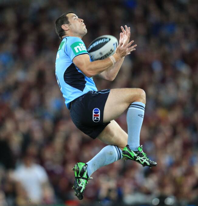 ORIGIN: McManus playing for NSW in the 2013 series. Picture: Jonathan Carroll