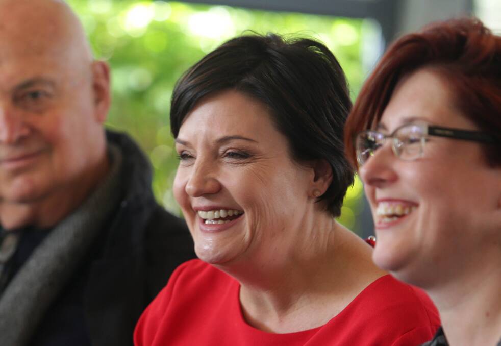ON SIDE: NSW Labor leader Jodi McKay. Ms McKay reaffirmed the party's commitment to coal during her first visit to the Hunter since becoming Opposition Leader. Picture: John Veage