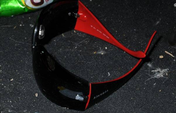 The sunglasses left at the scene. Picture: NSW Police