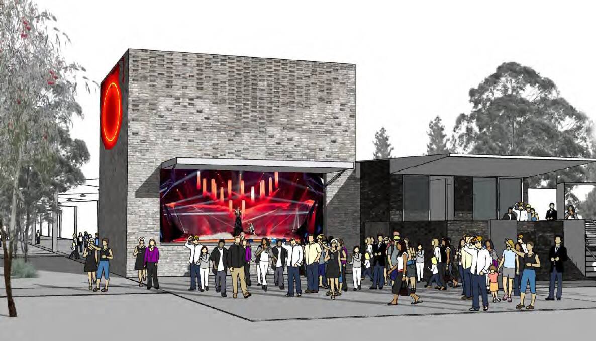 EXPRESS YOURSELF: Lake Macquarie City Council is seeking an operator to run the eatery at its Speers Point arts hub. Construction began in January.