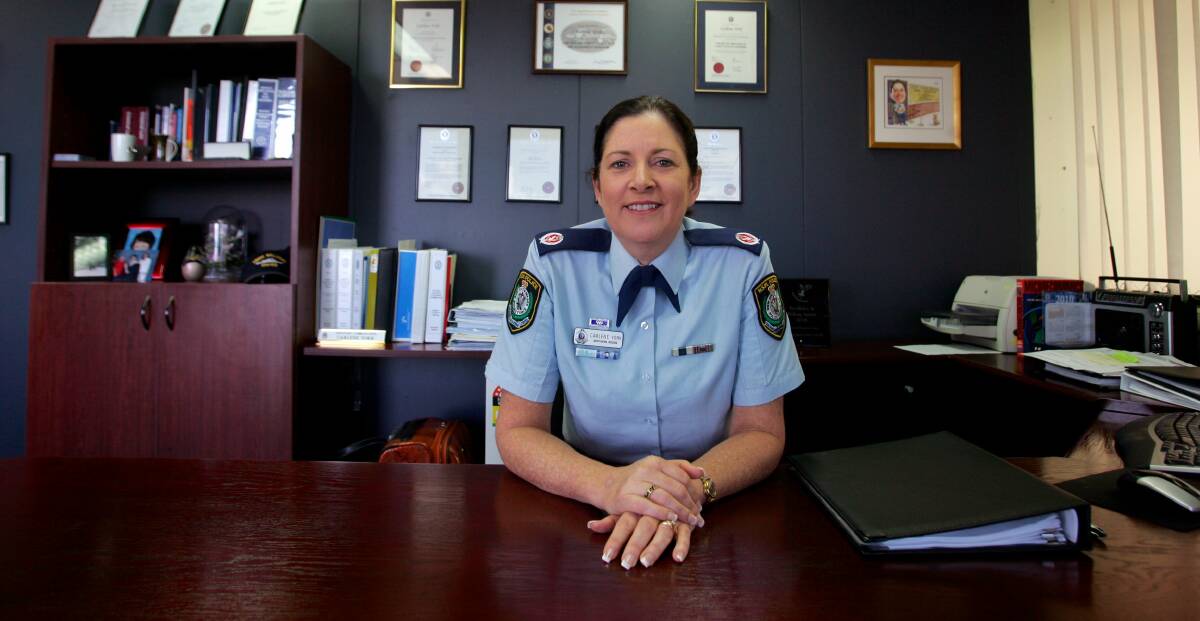 THEN: Assistant Commissioner Carlene York as Northern Region Commander in 2010. She has been named the new State Emergency Services commissioner. Picture: Kitty Hill 