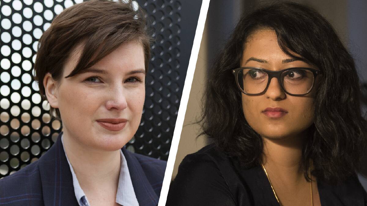 STANDING UP: Chelsey Potter and Dhanya Mani. The two women and former staffers complained to responsible people within the Liberal Party following sexual assaults. "They were either compelled not to go ahead with [complaints] or action was just not taken, or they were ignored or whatever," NSW Senator Arthur Sinodinos told ABC Radio earlier this week. 