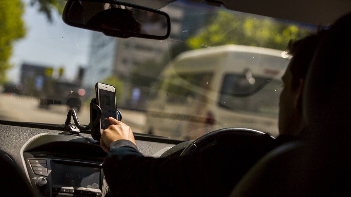 The catch with a widespread road blitz on mobile phones