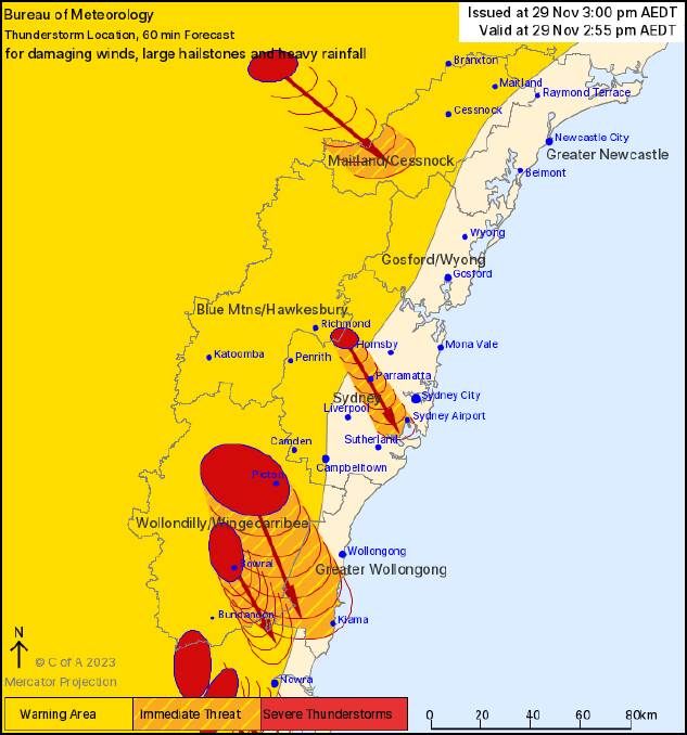 Storm warnings for Hunter as NSW bombarded with heavy rain