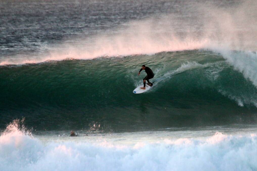 RIGHT YOU ARE: Down the line rights at Pogos. Picture: Dave Anderson