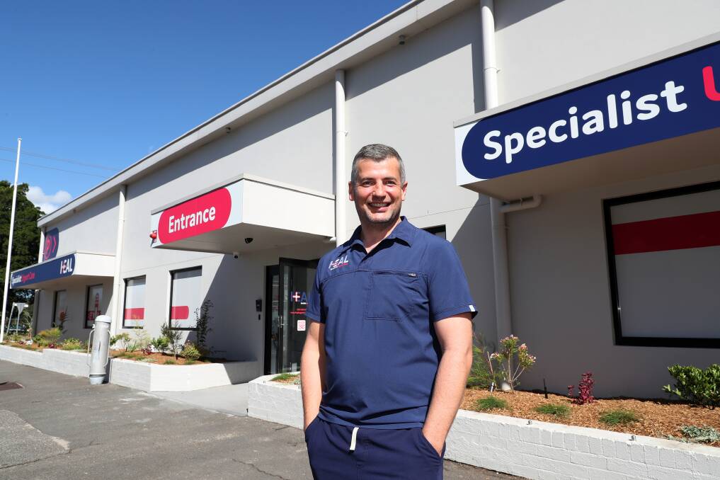 Heal Specialist Urgent Care clinic founder Tim Stewart. Picture by Peter Lorimer