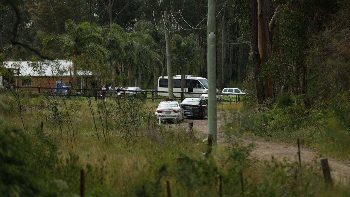 MANHUNT: A major police operation led to the man's arrest in Kurri Kurri on Wednesday. Picture: Jonathan Carroll