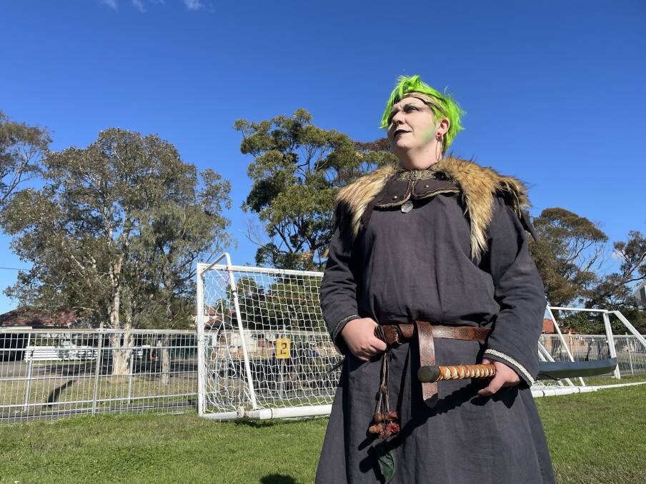 MORE THAN A GAME: Swordcraft Newcastle president Beck Jenkins. Picture: Matt Carr