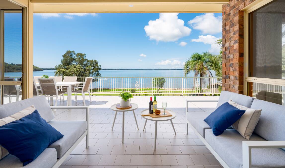 OUTSIDE APPEAL: This Lake Munmorah property attracted over 180 enquiries in a four-week marketing campaign before selling for a record price.