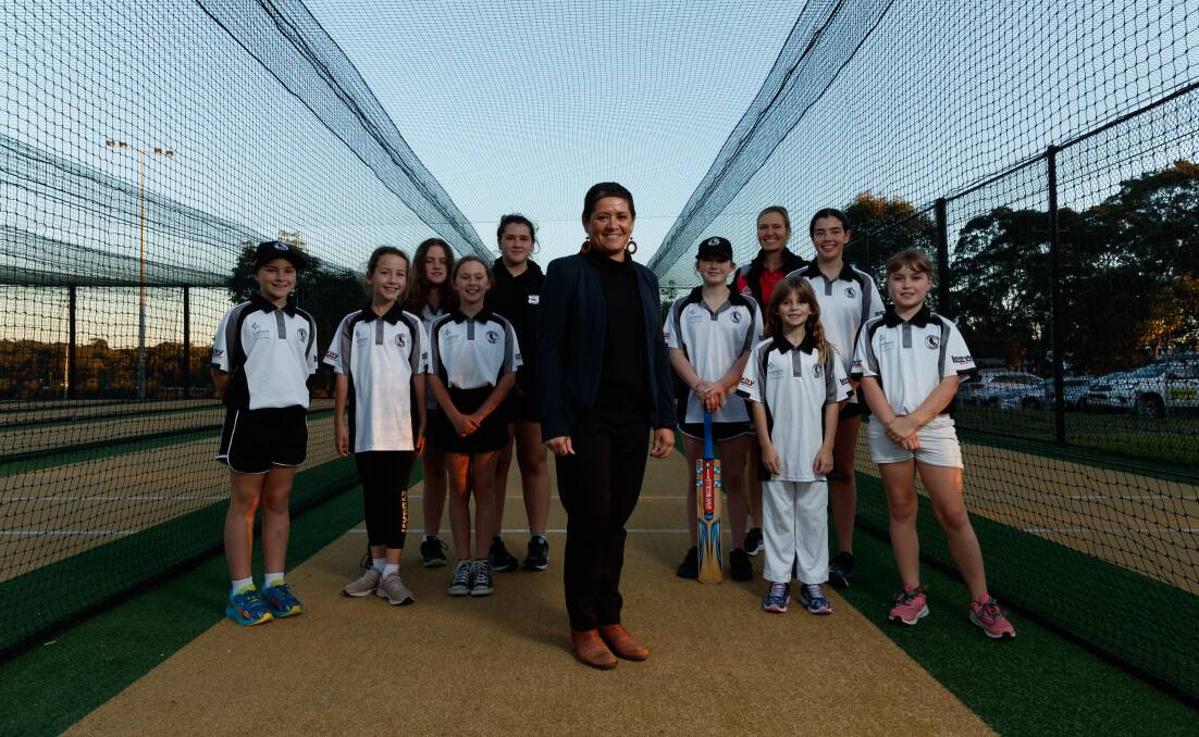 GROWING THE GAME: Leya Wilson has been the driving force behind an explosion in female numbers for Newcastle Junior Cricket Association. Picture: Max Mason-Hubers 