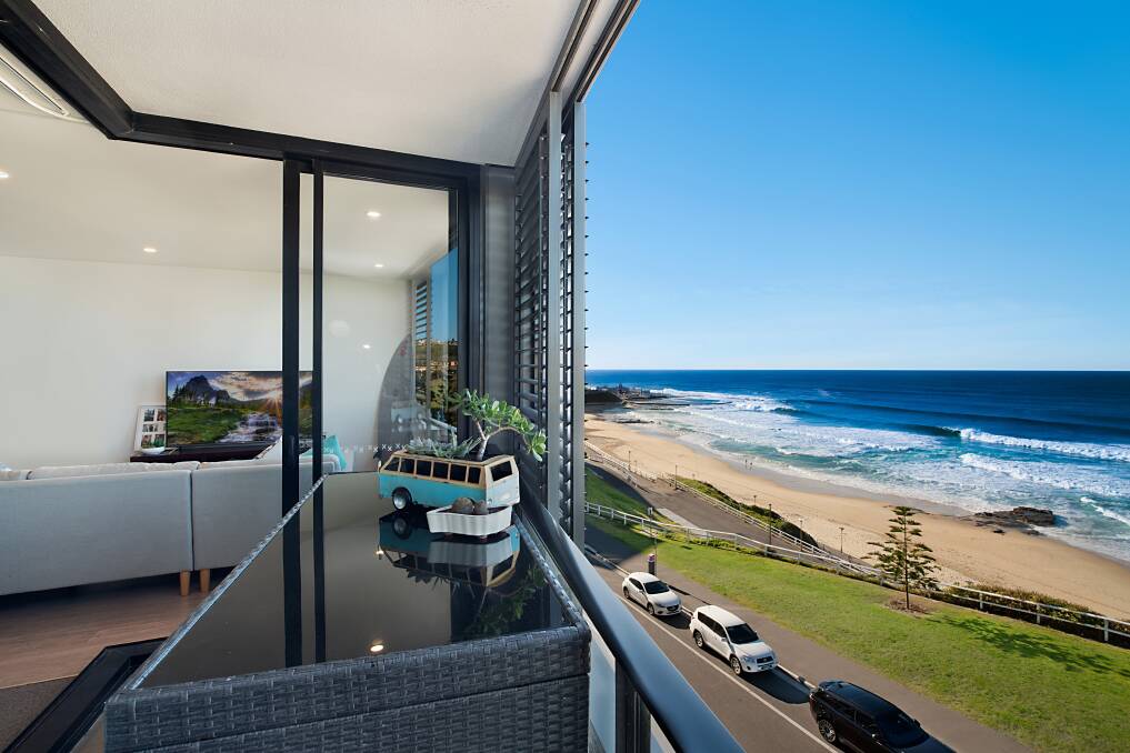 BEACHFRONT: The $660,000 sale of a one-bedroom city apartment was described as an "outstanding result". 