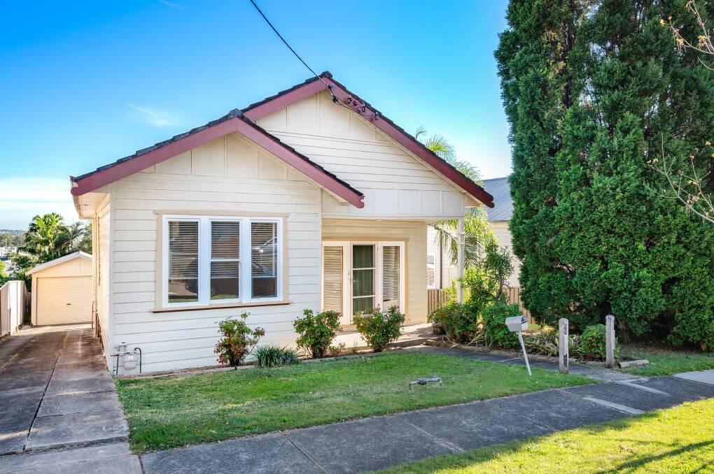 POTENTIAL: This Merewether home has been in the same family since it was built in the 1920s. It is set for auction today with a guide of $790,000.