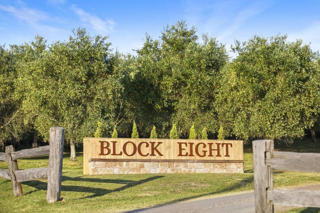 Block Eight in Pokolbin is being sold through expressions of interest. Images Supplied