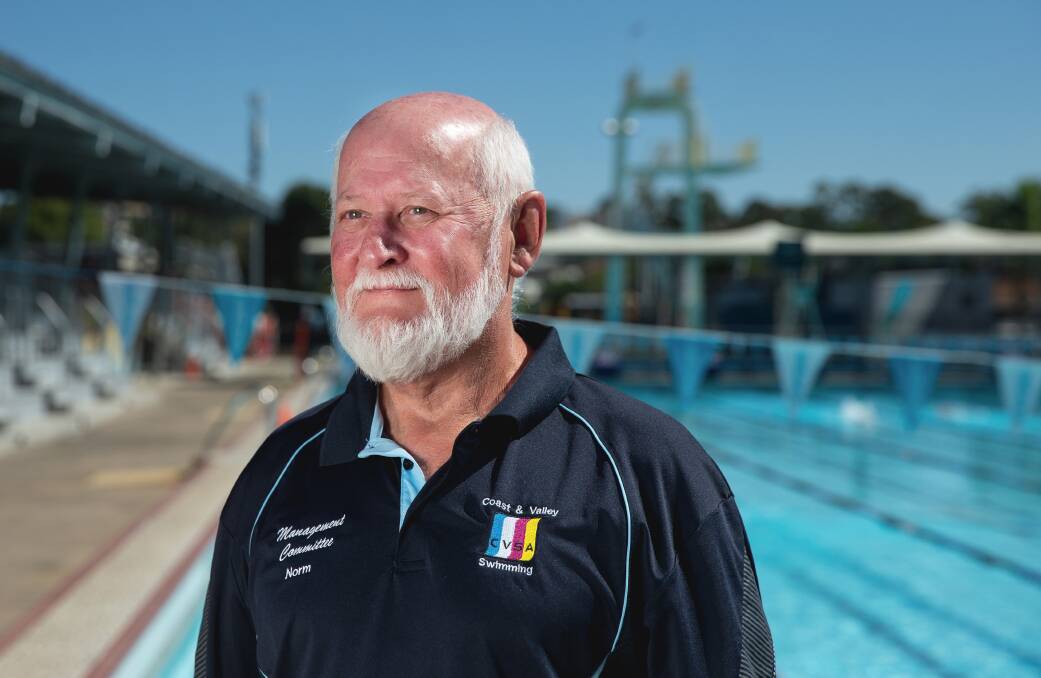 Coast and Valley Swimming Association president Norm Roberts says an indoor aquatic facility in Newcastle or Lake Macquarie is 'drastically' needed. Picture by Marina Neil