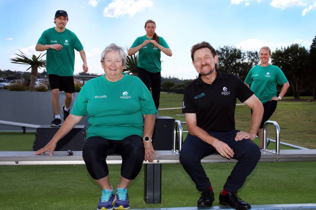 Professor Ron Plotnikoff, director of the UON's Priority Research Centre for Physical Activity, is encouraging community members to use outdoor equipment to improve their health and fitness.Picture: Supplied