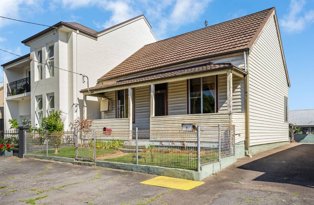 TWO FOR ONE: This Cooks Hill property is set for auction on October 31 and comprises two homes on separate lots.