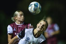 Maitland's Bronte Peel, pictured in action in 2022, has rocketed to the top of the leading scorer's list after five rounds of NPLW. Picture by Marina Neil
