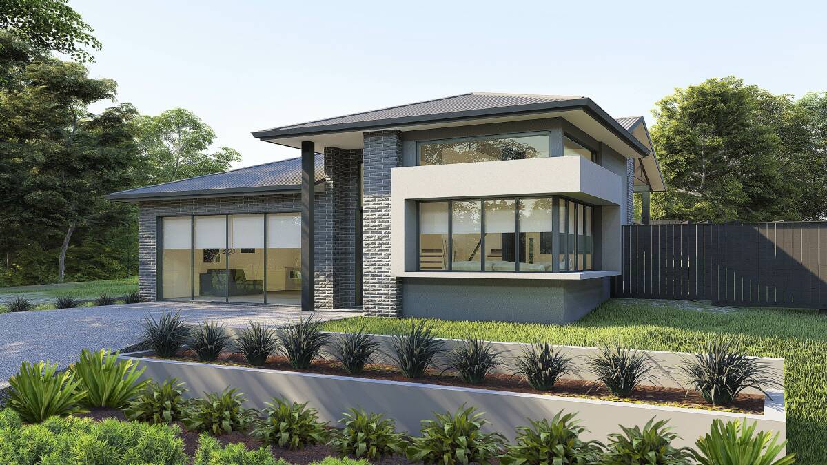 NEW TERRITORY: Privium Homes will open a new display home in Cameron Grove today. An artist's impression from their house range.