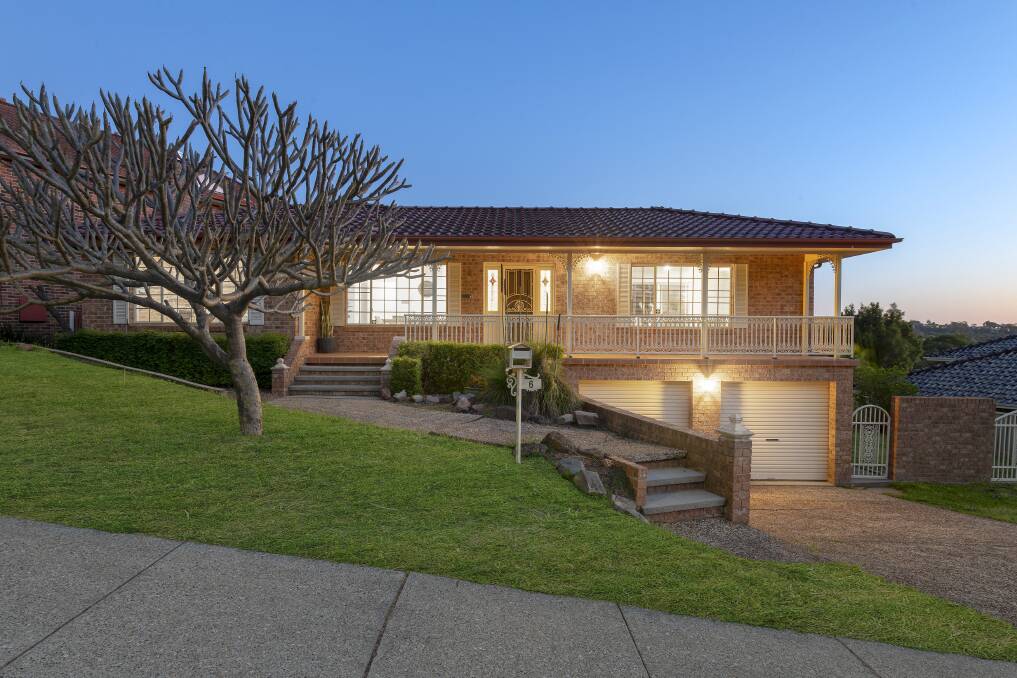 Belle Property have a four-bedroom house with lake views at 6 Grovelake Close, Eleebana set for auction at 1pm on Saturday with a guide of $750,000.