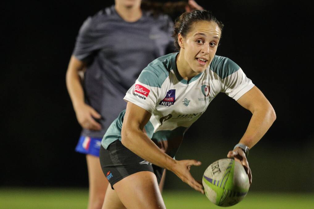 EXPERIENCE: Halves player Susannah Cooke comes into the Wildfires 23-player squad for this weekend's clash with Sydney Uni. Picture: Max Mason-Hubers