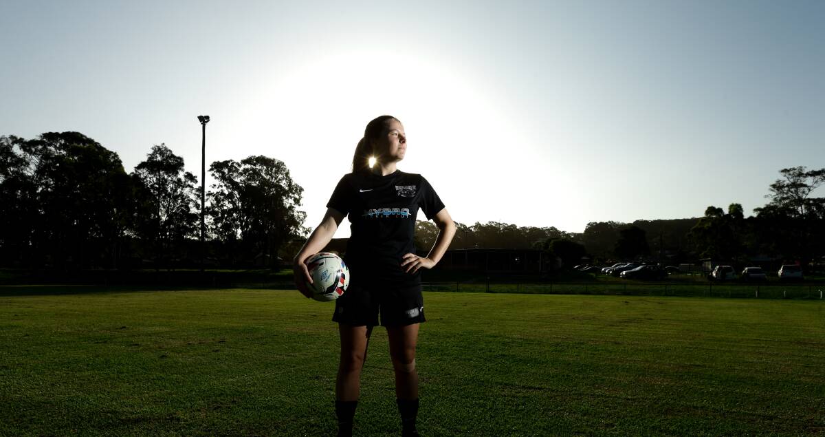 MOVE: Elodie Dagg has joined Warners Bay for this Herald Women's Premier League. Picture: Jonathan Carroll