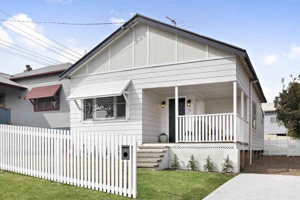 AFFORDABLE: This two-bedroom home in Cardiff's Murray Street attracted 19 offers before selling for $720,000. 
