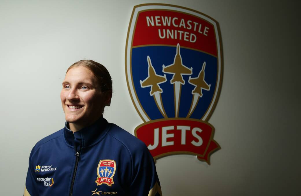 Tash Prior has started in both games for the Jets so far this campaign and is excited by Newcastle's prospects in an expanded competition. Picture by Simone De Peak