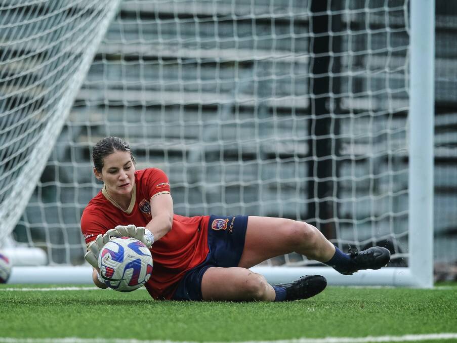 Goalkeeper Georgina Worth is aiming for consistency with the Newcastle Jets after joining the A-League club from Brisbane in the off-season. Picture by Marina Neil