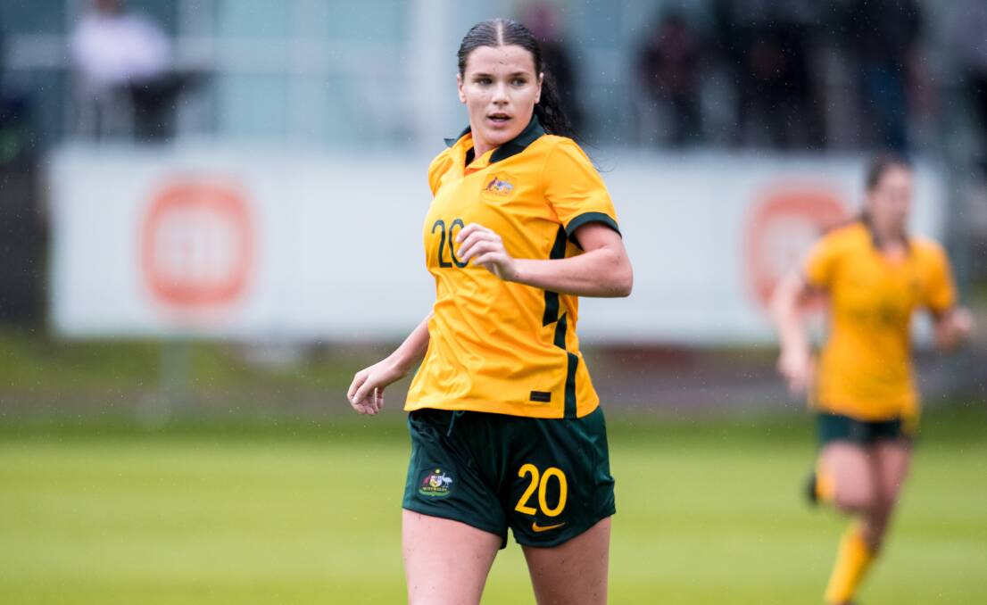 NATIONAL DUTY: Toronto Awaba Football Club junior Kirsty Fenton is headed to the FIFA Under-20 Women's World Cup. Picture: Ann Odong, Football Australia