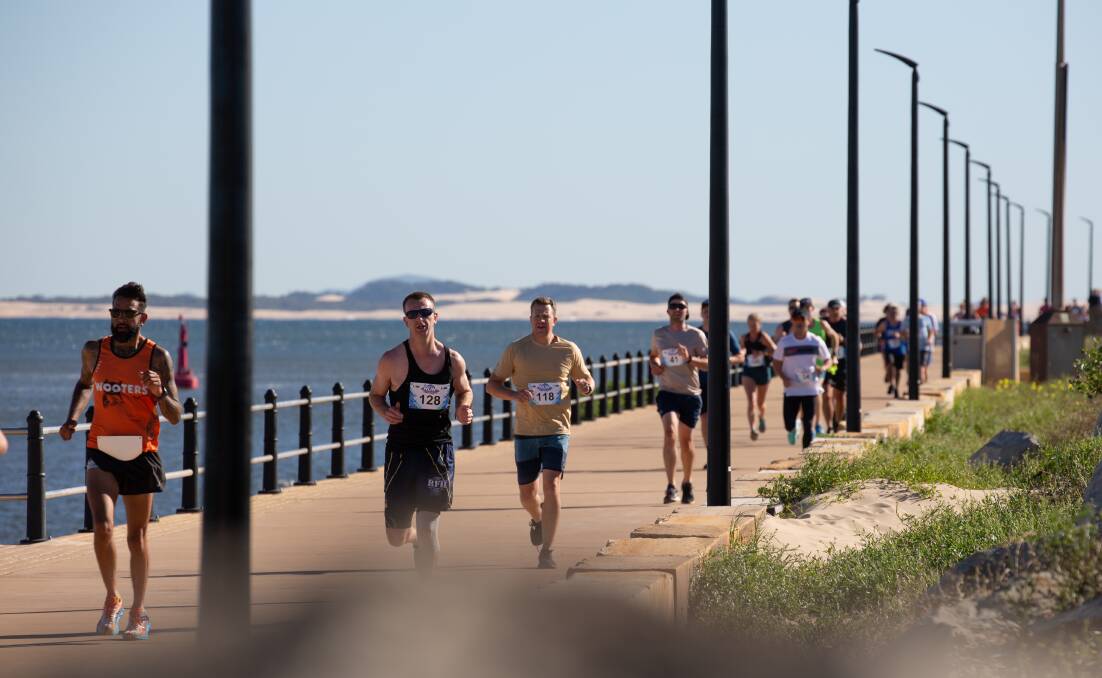 BACK IN ACTION: A range of runners turned out for the Recovery Run held around the Newcastle Foreshore on November 14 and signalling a return of community events. Picture: H Events