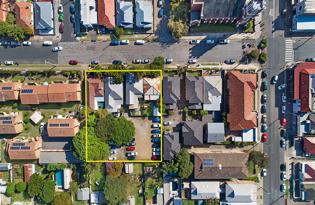 GOOD INTEREST: This large Hamilton site comprised four properties and was bought for $3.281 million by Uniting Care, 
