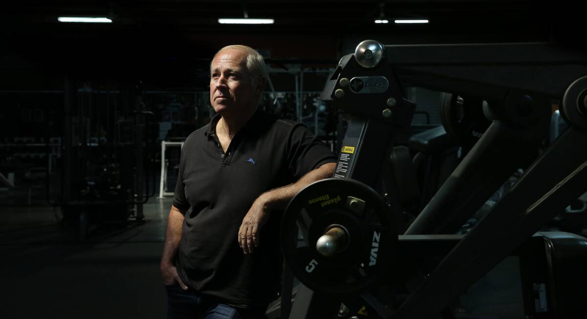 MAKING NOISE: Dallas Rosekelly, founder of Planet Fitness Newcastle, issued a call to arms and lobbied the state and federal governments last week for gyms to be reopened. Picture: Simone De Peak