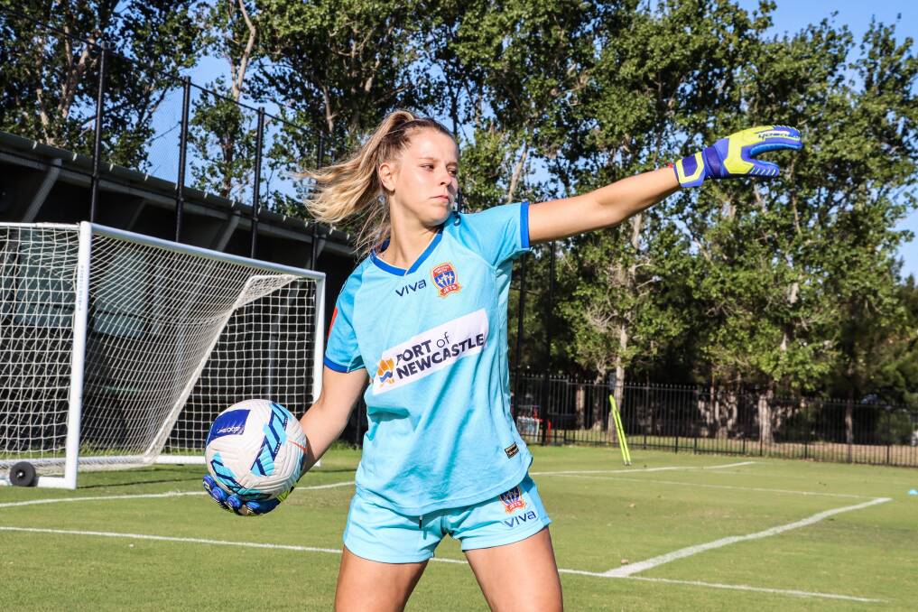 NEW RECRUIT: The Newcastle Jets have signed goalkeeper Sophie Magus for the rest of the A-League Women's season. Picture: Newcastle Jets Media